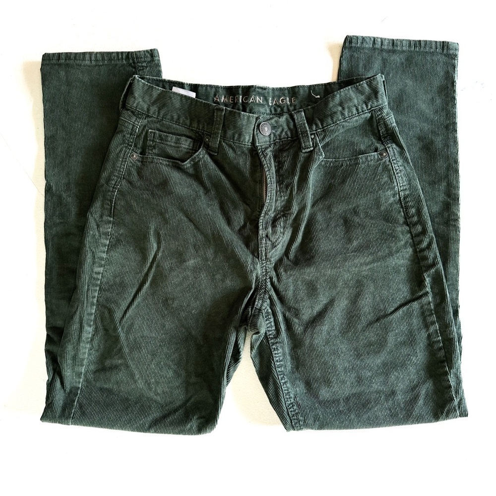 American Eagle Outfitters Women’s Suede Green Pants